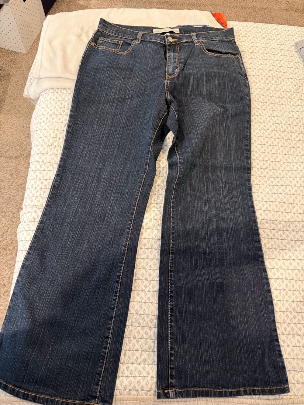 Venezia Dark Blue Flare Jeans